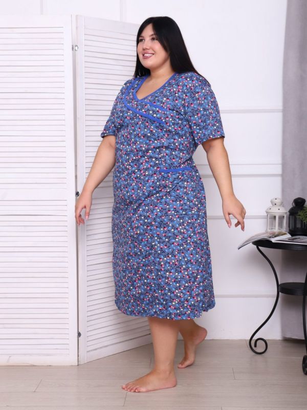 Tricase dress Domashnee (dark blue) rr