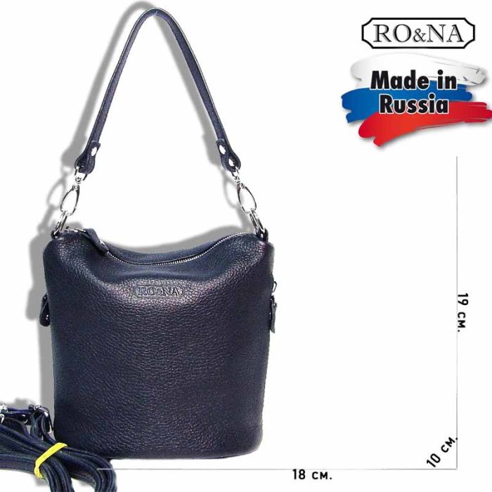 Small Women's Leather Shoulder Bag - Crossbody