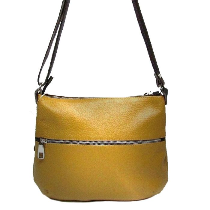 Women's Leather Shoulder Bag - Casual