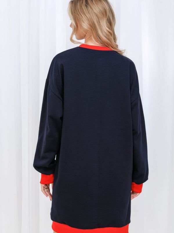 Tricase tunic Nikolina (dark blue) pp