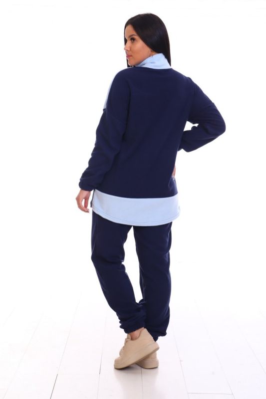 Fleece suit Milalika (dark blue) pp