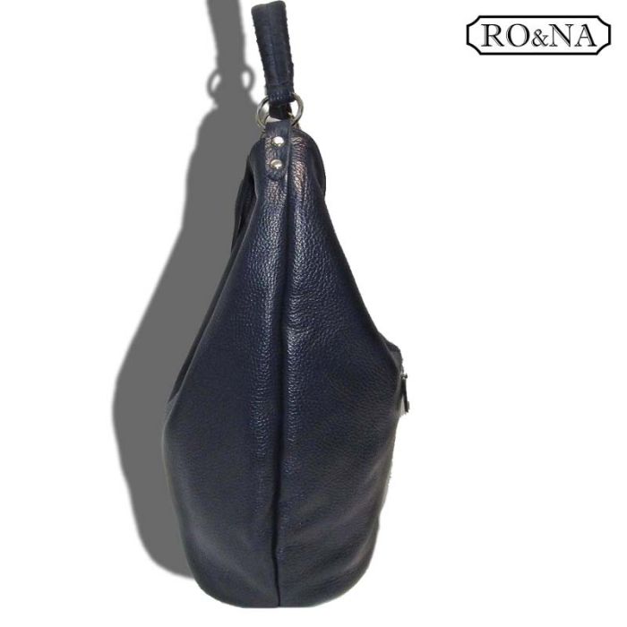 Large Women's Leather Shoulder Bag - Hobo