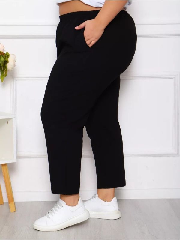 Tionna knitted pants (black)