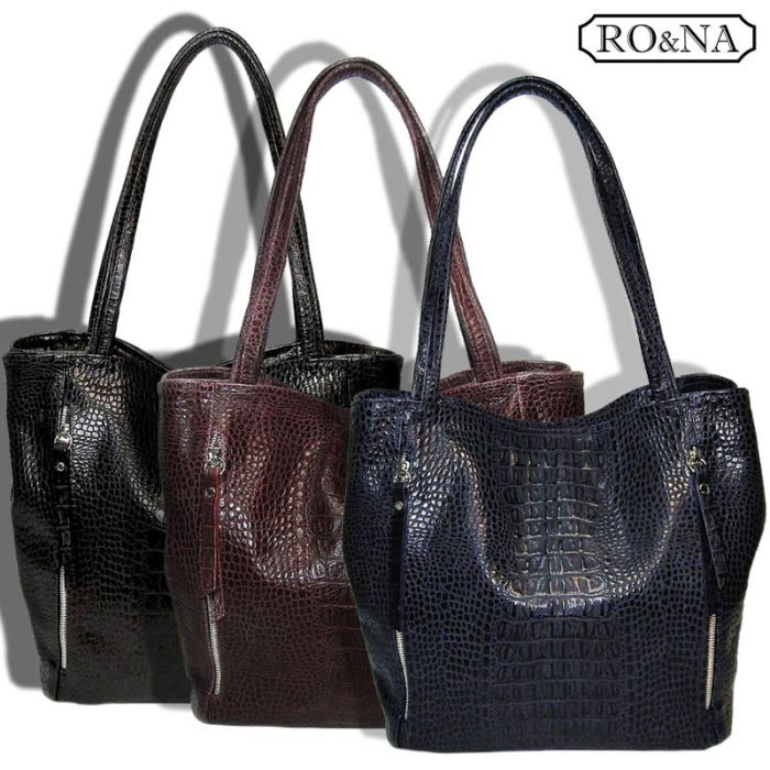 Women's imitation leather bag - Tote