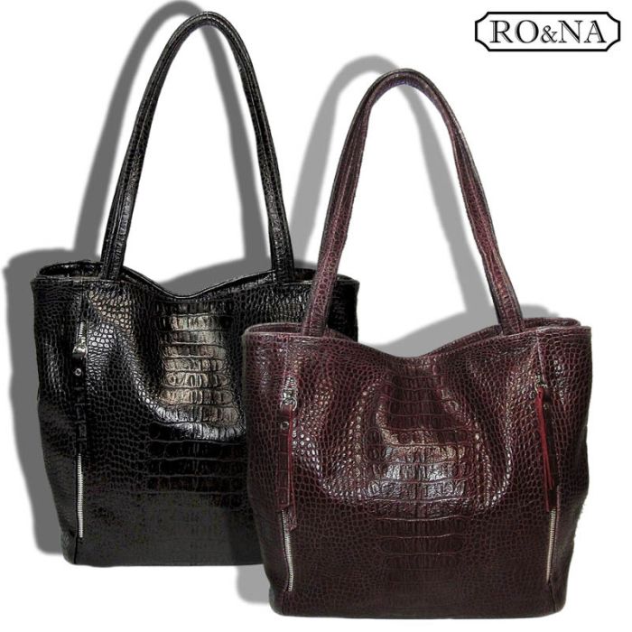 Women's imitation leather bag - Tote