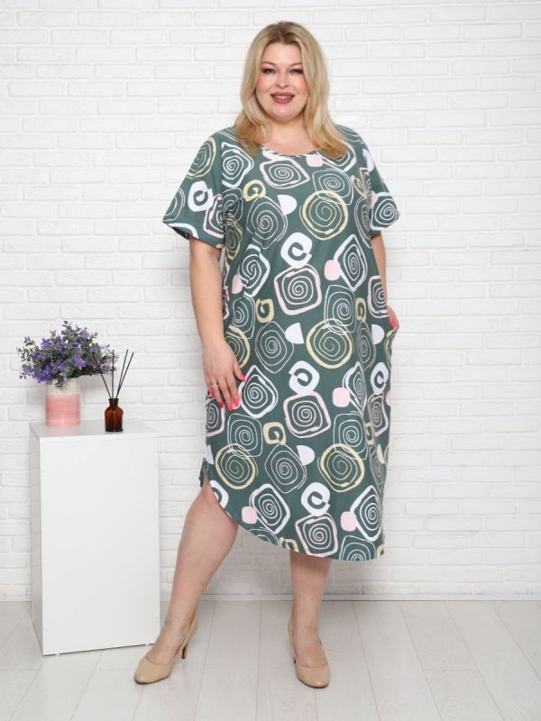 Tricase dress Linara (green)