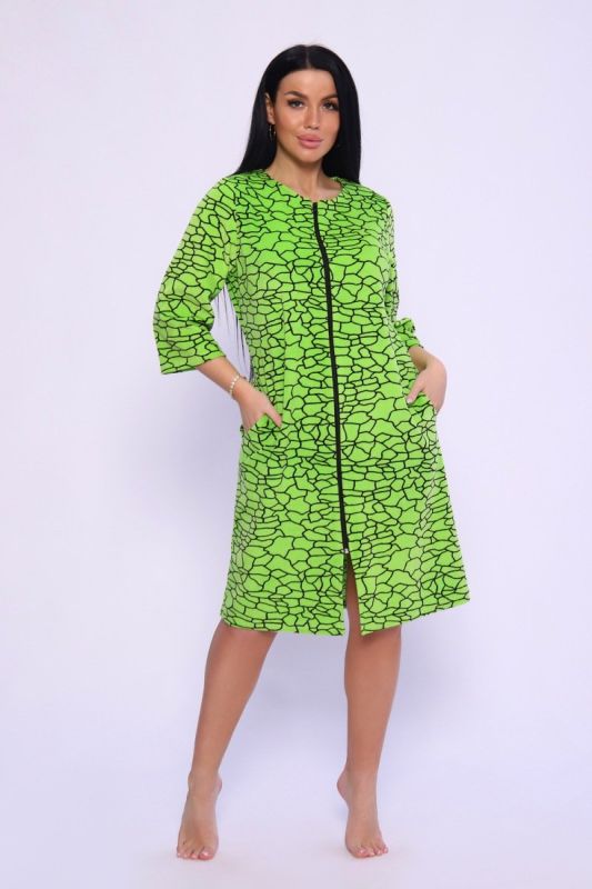 Velor robe Metra (green) rr