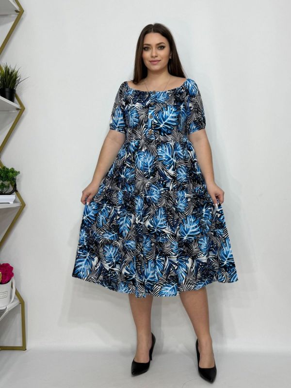 Staple dress Solana (blue)