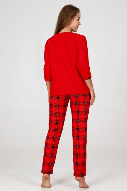 Tricot pajamas Ratislava (plaid) pp