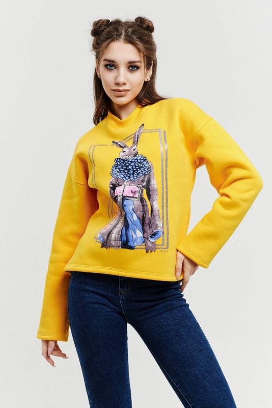 Tricase sweatshirt Zlatari (yellow) pp