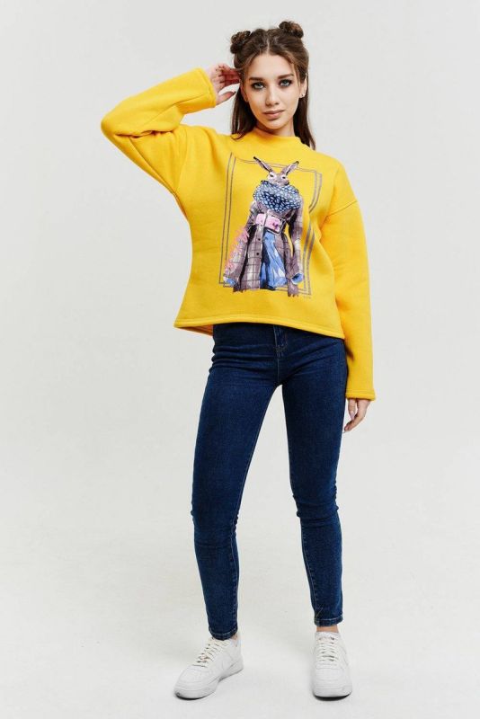 Tricase sweatshirt Zlatari (yellow) pp