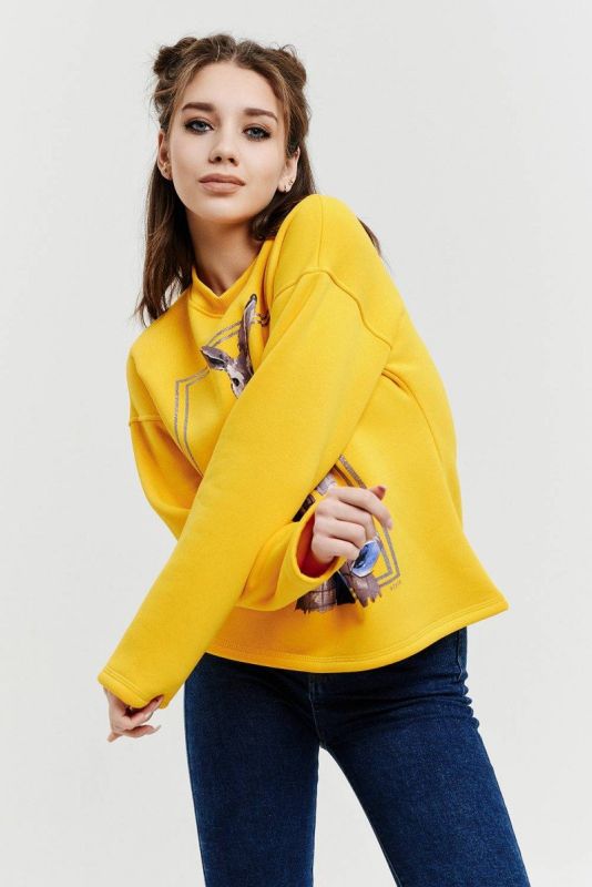 Tricase sweatshirt Zlatari (yellow) pp