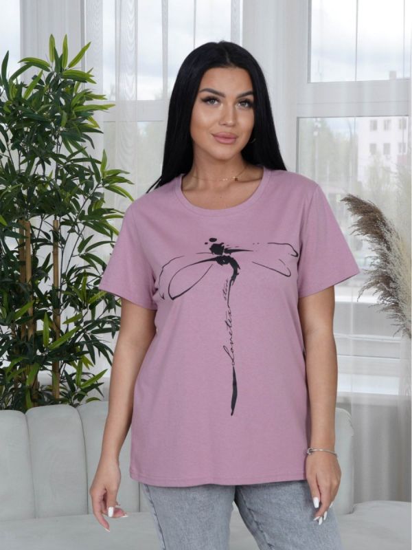 T-shirt knitted Denise (dry rose) rr