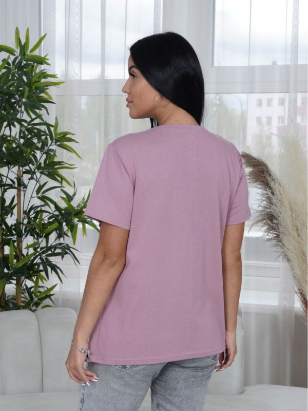 T-shirt knitted Denise (dry rose) rr