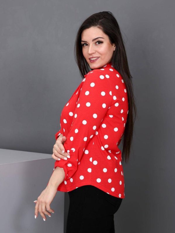 Tricase shirt Delina (red) pp