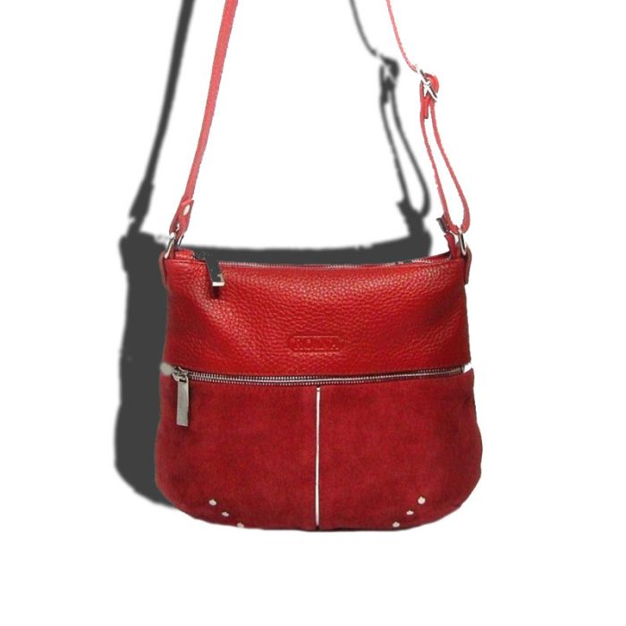 Women's Leather Shoulder Bag - Casual