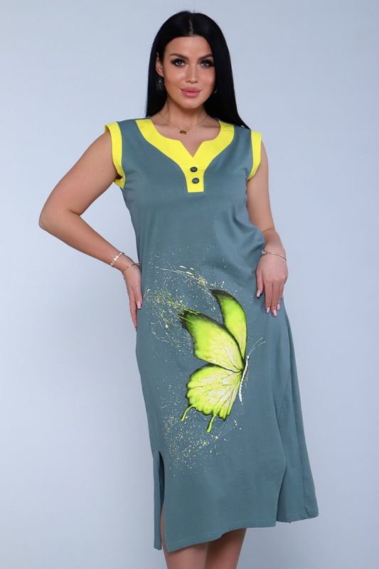 Tricase dress Eggy (olive) rr