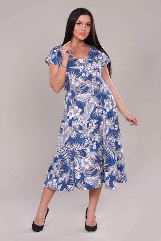 Dress tricase Trudy (blue) rr