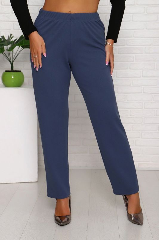 Pants crepe Alina (indigo) pp