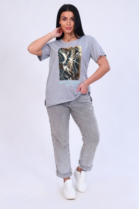 Tricot T-shirt Symphony (gray) pp