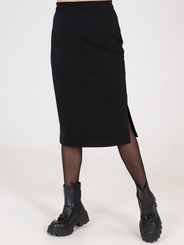 Tricot skirt Azella (black) pp