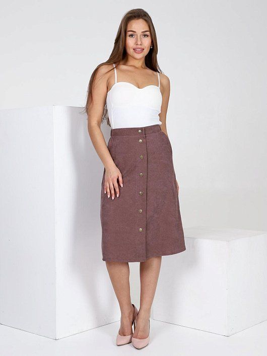 Skirt Jislin (cocoa) pg