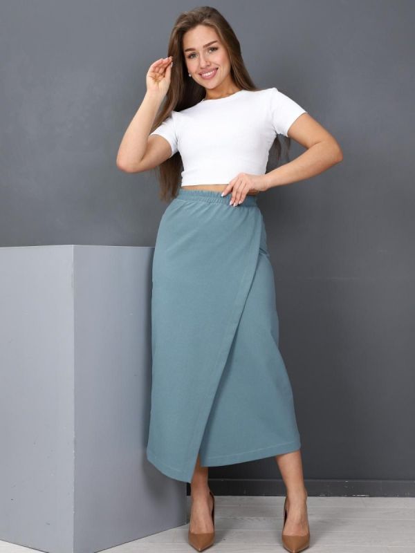 Skirt Frita (gray-blue) pp