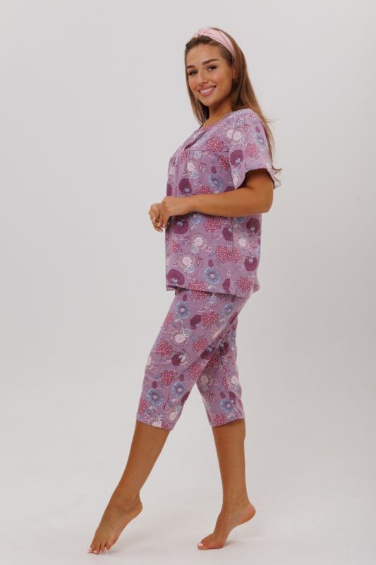 Tricot pajamas Safra (lilac) pp