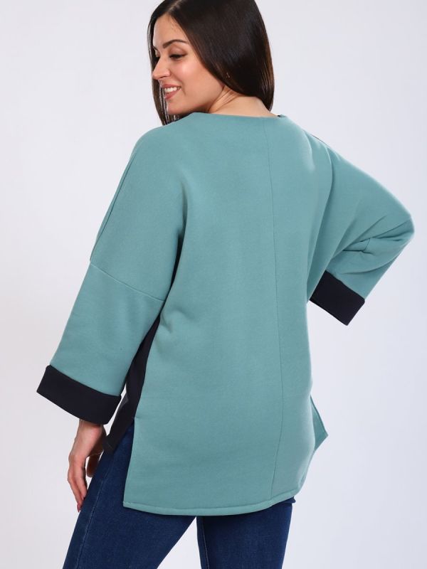 Felina knitted tunic (pistachio) pp