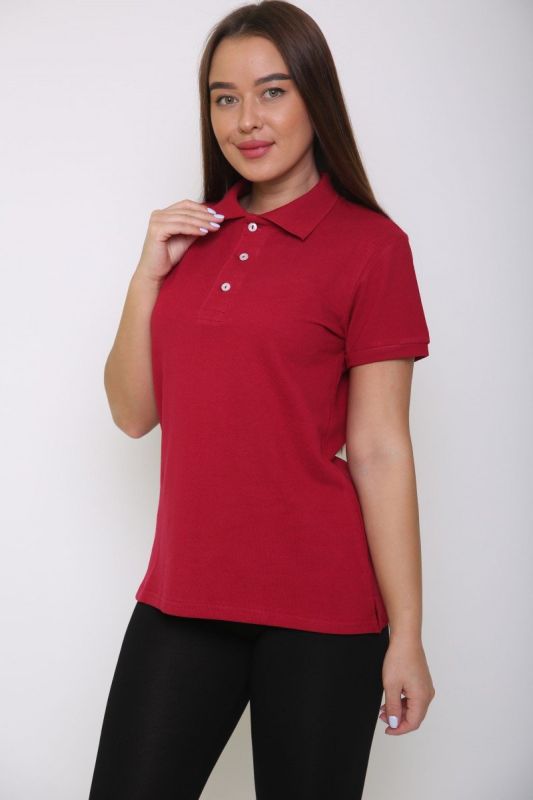 T-shirt knitted Lexi (burgundy) pp