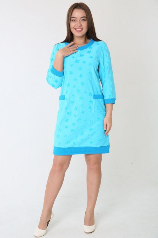 Tunic knitted Una (blue) rr