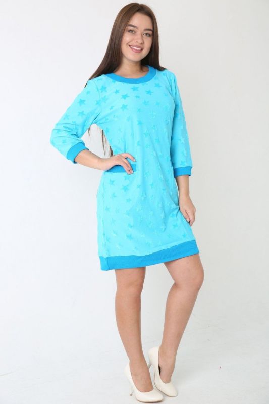 Tunic knitted Una (blue) rr