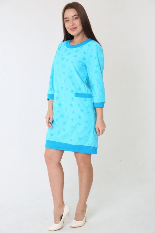 Tunic knitted Una (blue) rr