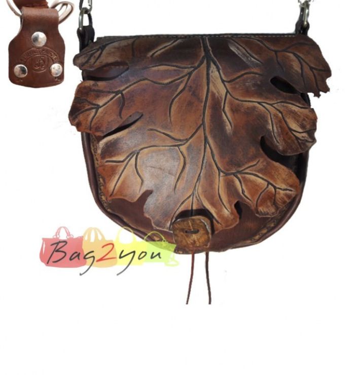 Women's handmade leather bag