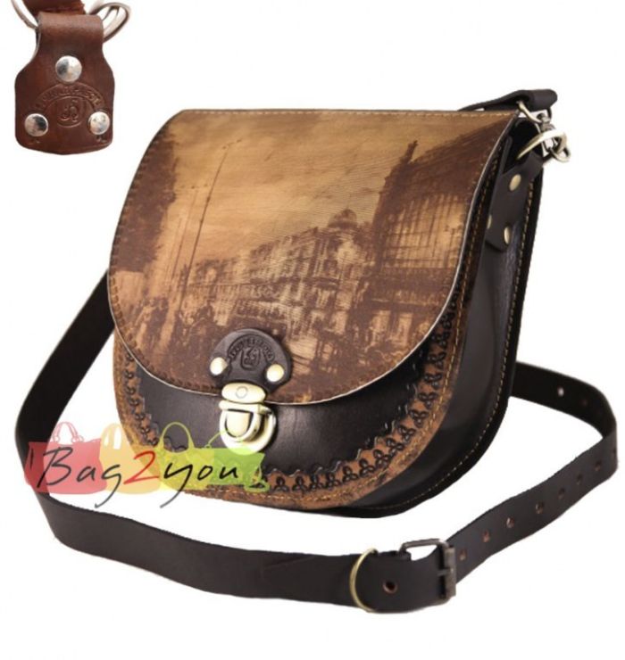 Shoulder Bag Saddle Bag Women's Handmade