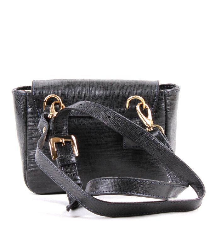 Small Leather Shoulder Bag - Jonas Hanway