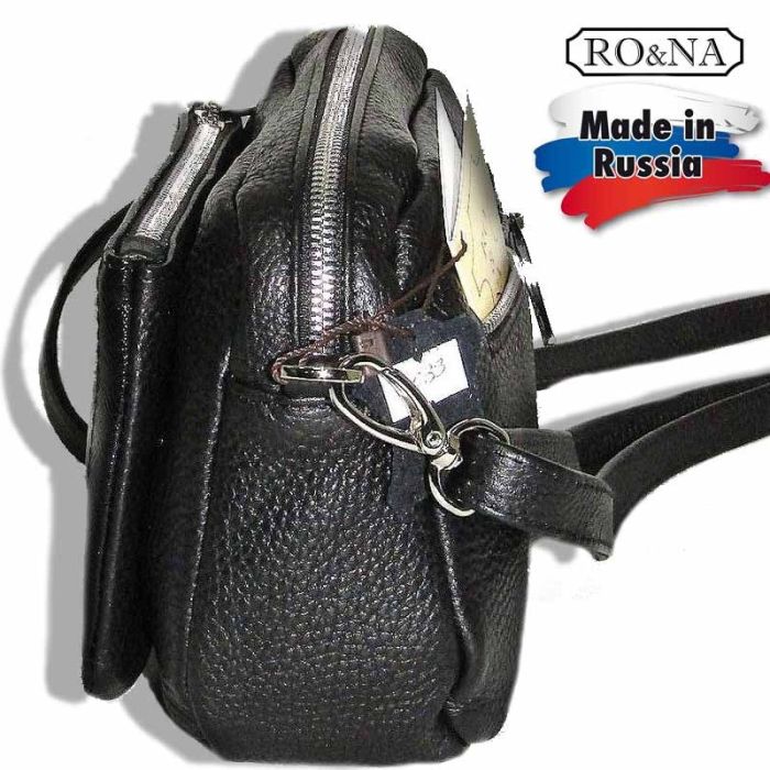 Women's Small Leather Shoulder Bag - RO&NA