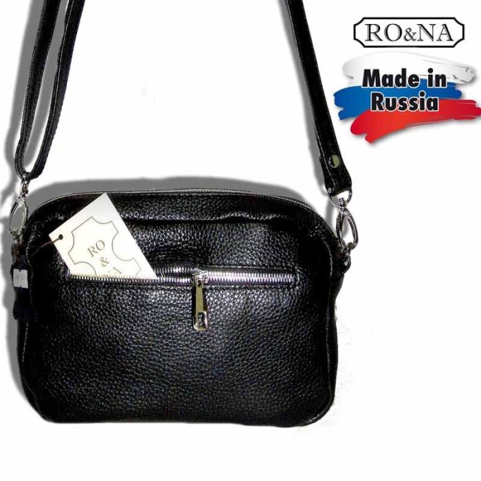 Women's Small Leather Shoulder Bag - RO&NA