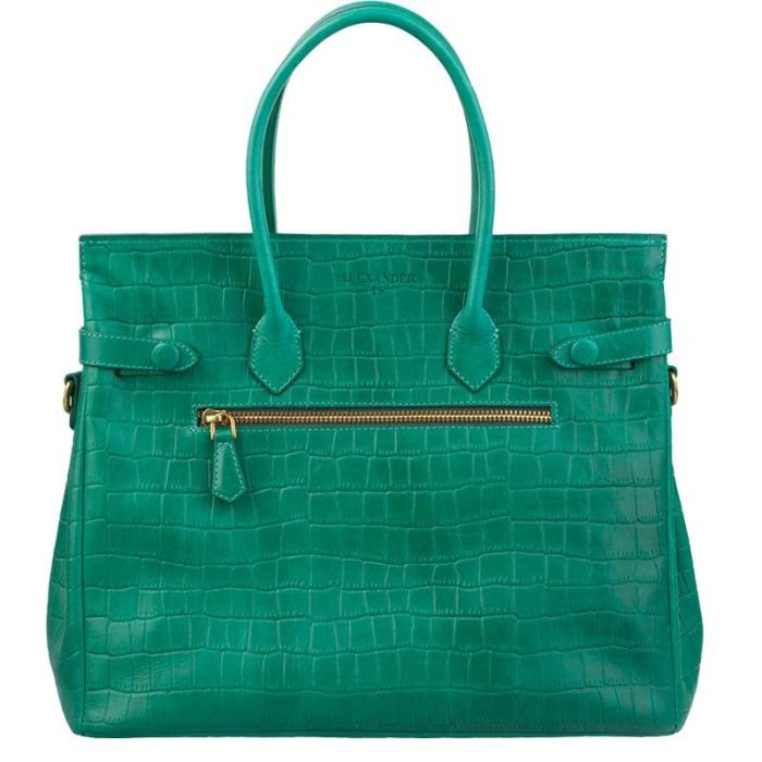 Emerald leather bag - Kelly by Alexander TS