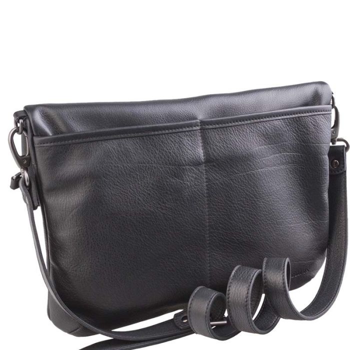 Large, women's, leather bag - transformer