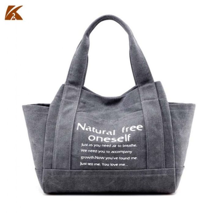 Women's casual eco bag - soft Trapeze