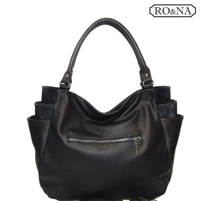 Women's Leather Bag - Trapeze