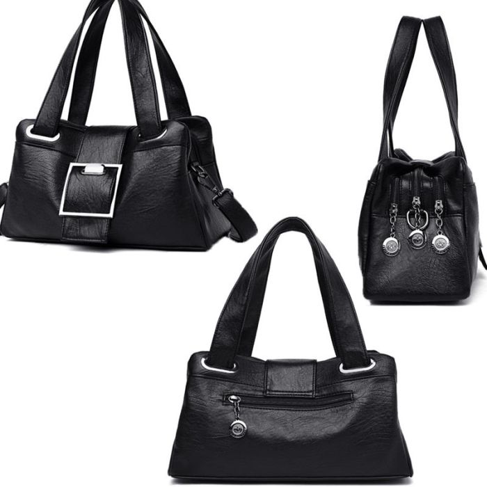 Women's handbag - many compartments