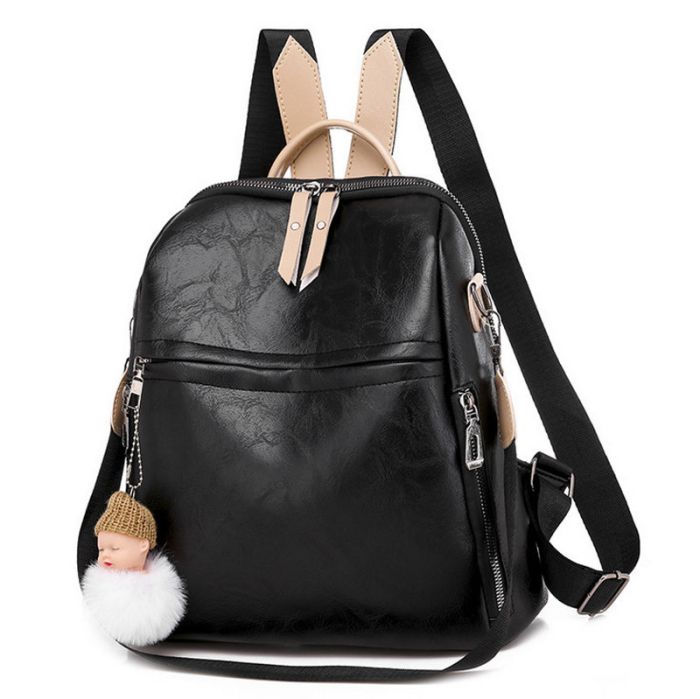 Women's backpack - A4 size bag with shoulder strap