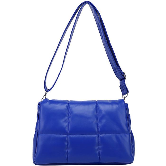 Women's soft cushion bag with adjustable handle