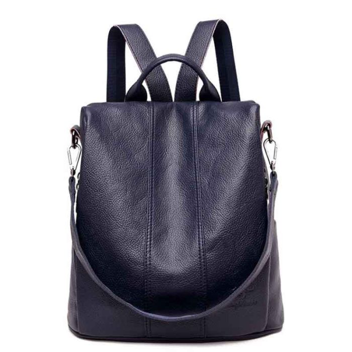 Women's Backpack Bag: black, blue, red