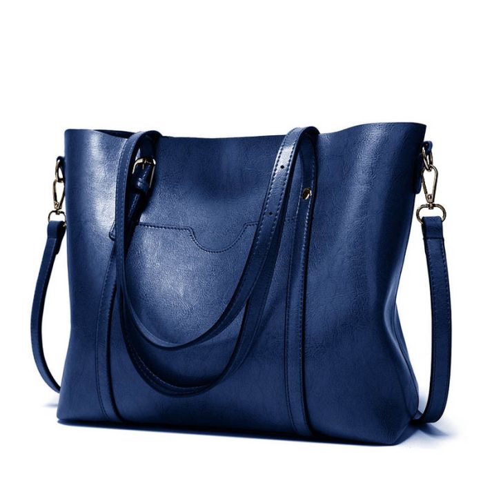 Women's shoulder bag - casual, comfortable A4 model