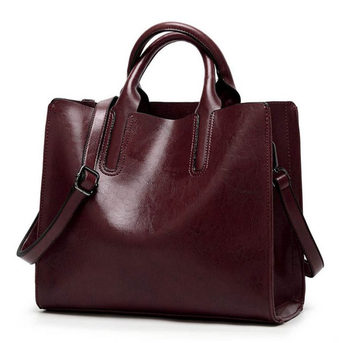 Women's bag, many compartments - a convenient model for every day