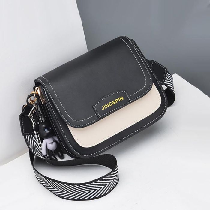 Women's shoulder bag with two straps in a set