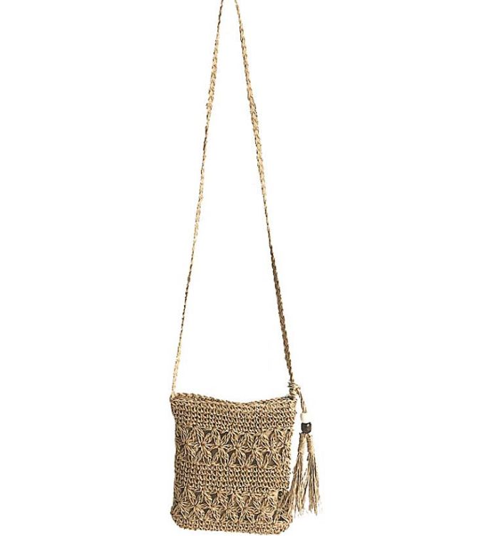 Small women's bag for summer - woven